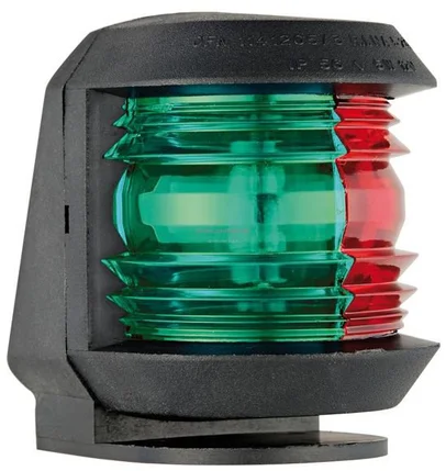 svjetlo navig. Utility Compact crveno-zeleno 112,5°+112,5° - crno kučište