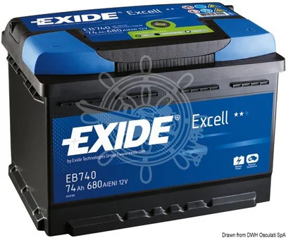 akumulator EXIDE Excell za upućivanje 62 Ah