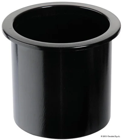 ugradbeni držač za čaše - crni