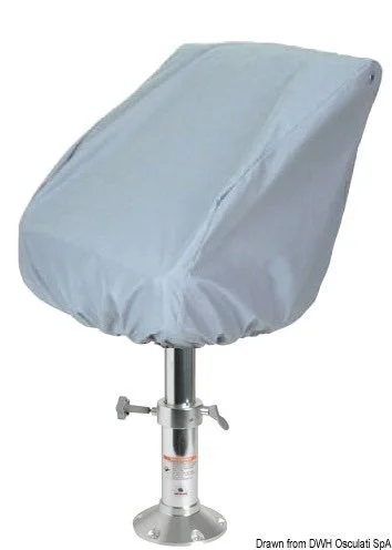zaštita za sjedala od platna - 45x55x53 cm, siva, jedno mjesto