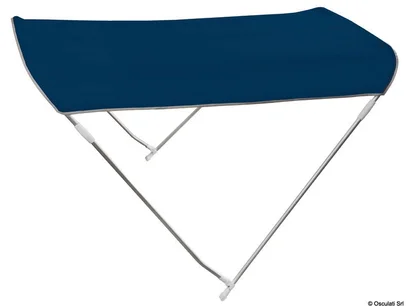 tenda - bimini - 2 luka, sklopiva, širina 130/140 cm, plava